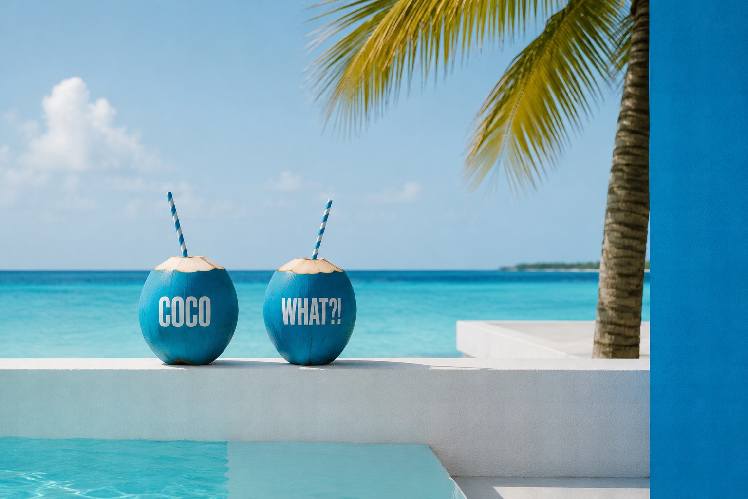 COCO WHAT ליד בריכה